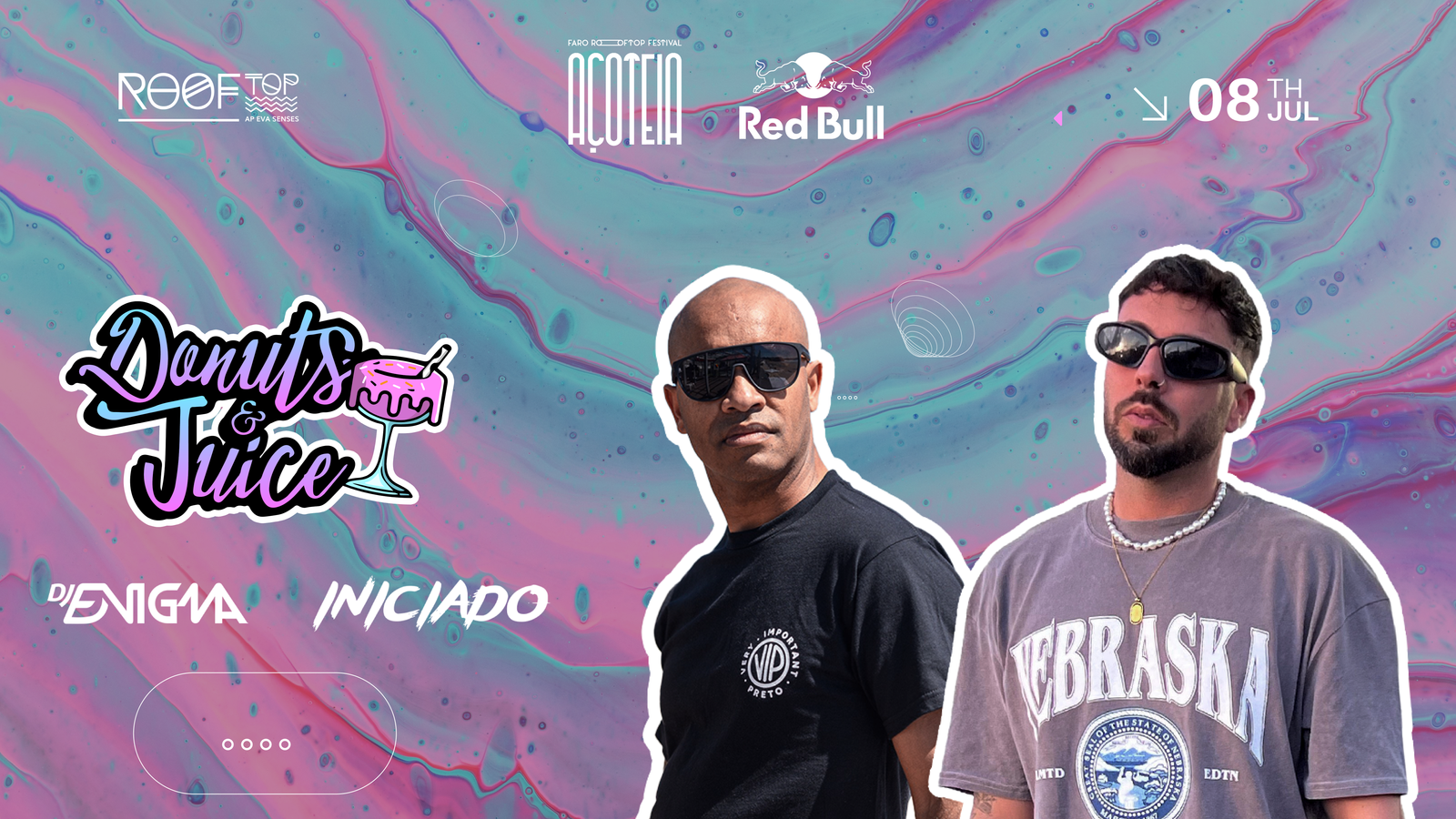 Vince Miklos Red Bull Ad graphic Design motion graphics faro algarve Sunset Party